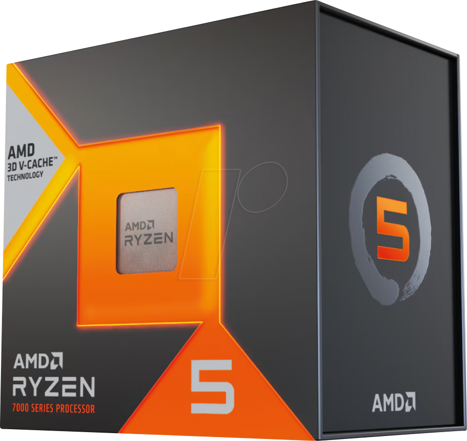 0730143318167 - Ryzen 5 7500X3D CPU - 6 Kerne - 4 GHz - AM5 - Boxed (ohne Kühler)