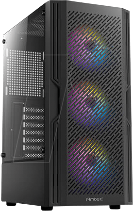 Antec AX Series AX20 - Gehäuse - Tower - Schwarz