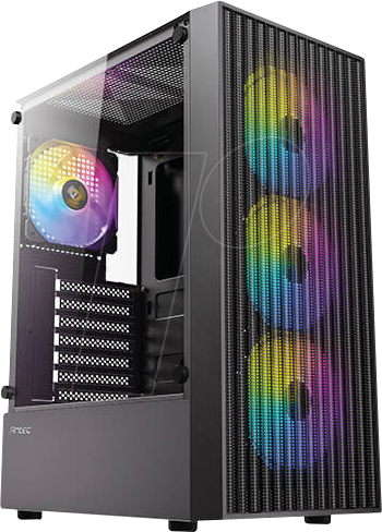 ANTEC 102056 - ANTEC AX27 RGB Elite, ATX, schwarz