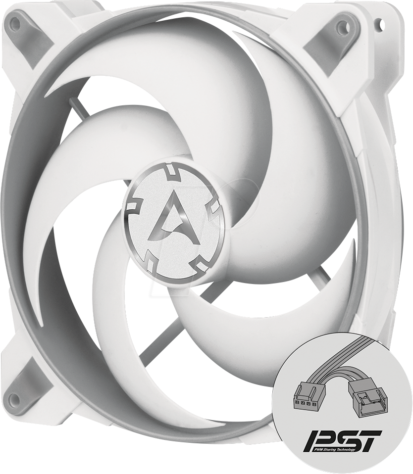 Arctic BioniX P140 - Grey/White - Gehäuselüfter - 140mm - Weiß - 24 dBA