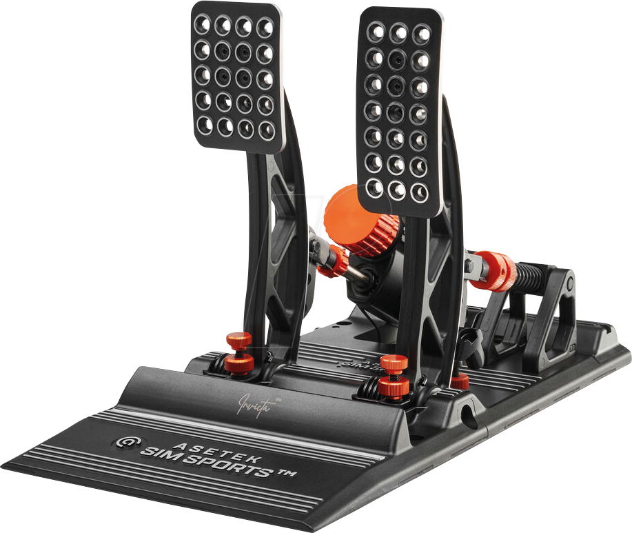 1230000173100 - ASE 010-0010008 - Asetek Invicta THORP II Pedalset - schwarz