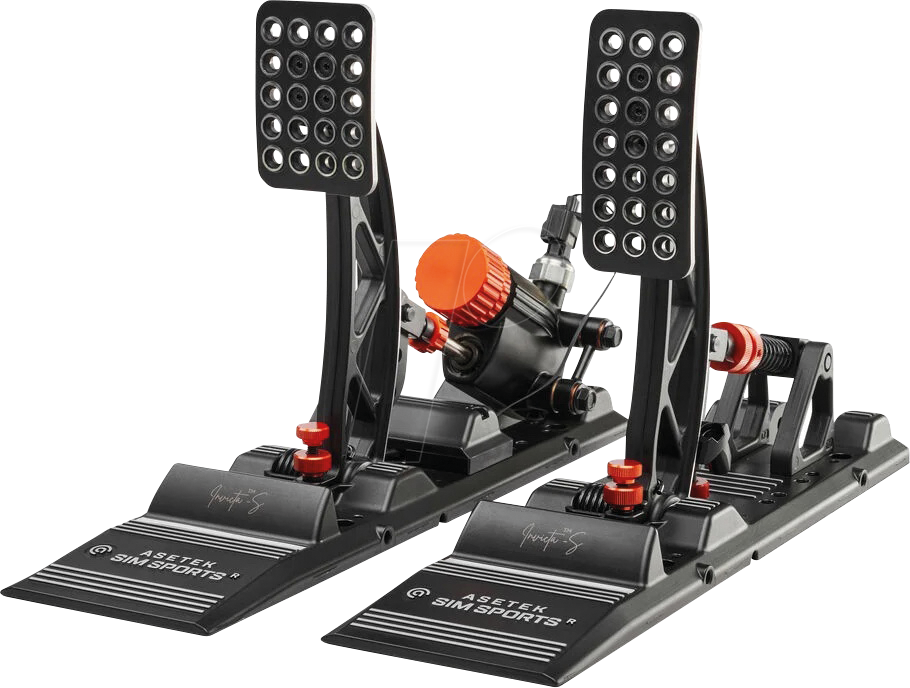 1230000173117 - ASE 010-0010009 - Asetek Invicta S-Series THORP II Pedalset - schwarz