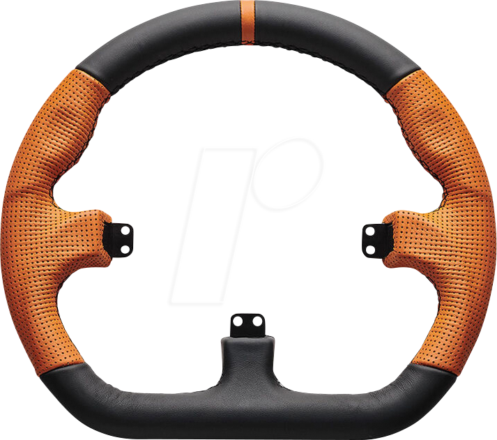 1230000121774 - ASE 035-0035013 - Asetek GT Rim - Closed D Leder - orange