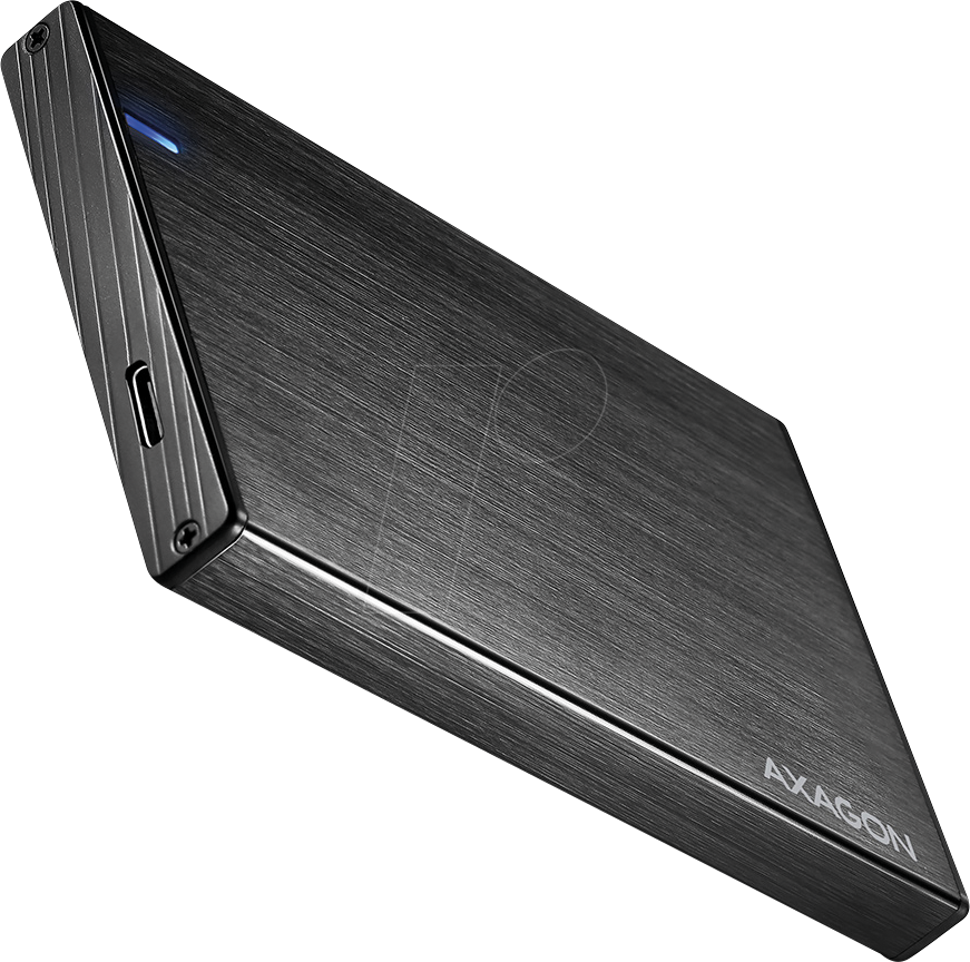 8595247908919 - AXG EE25-XA6C - Externes 25 SATA Gehäuse USB 30 schwarz