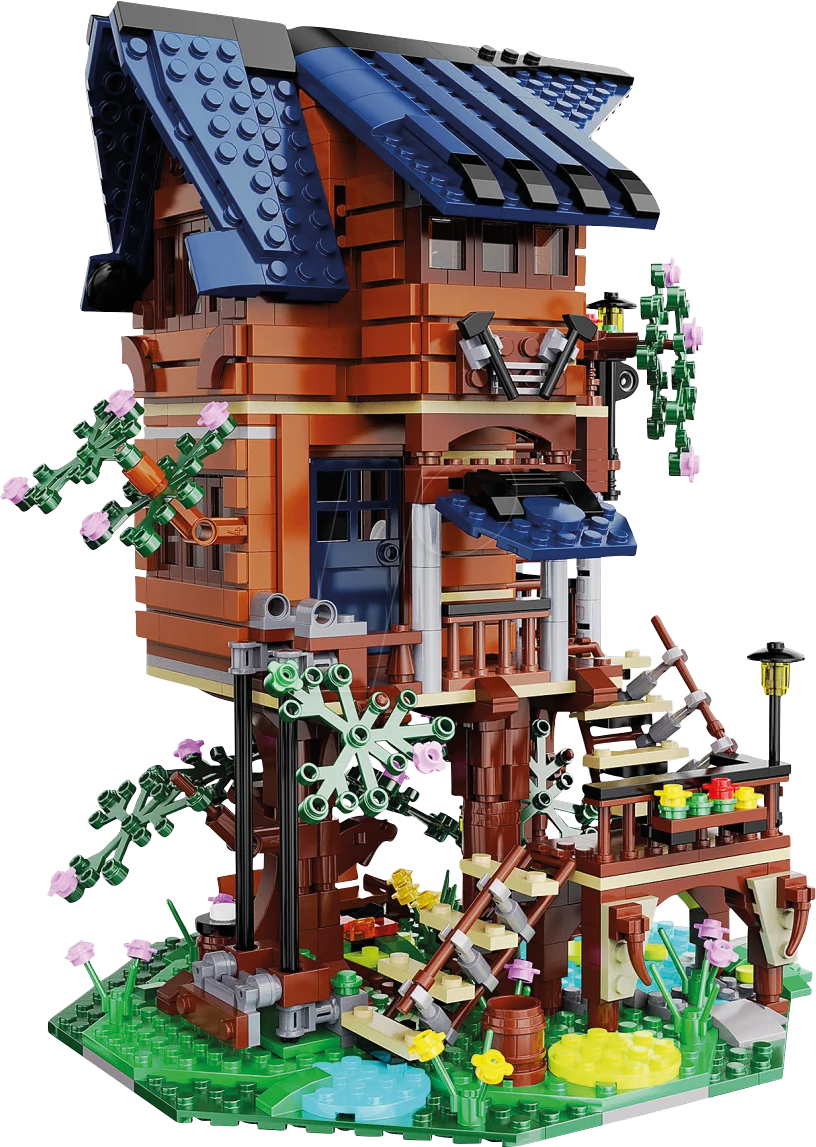 4042774475000 - 402866 - CaDA Baumhaus 4 Jahreszeiten Bricks