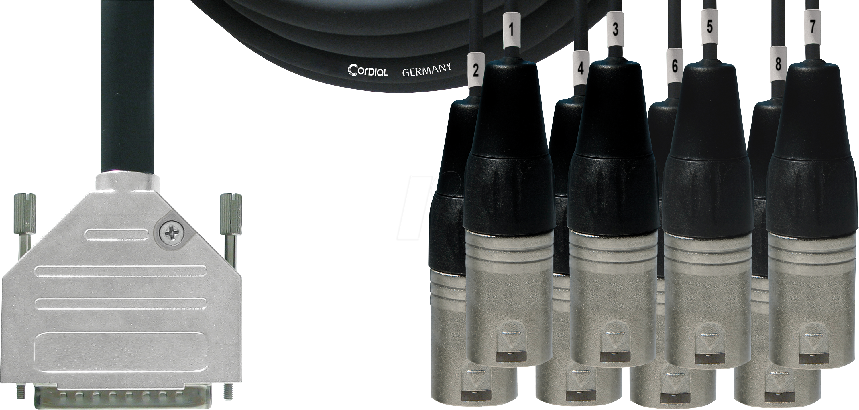 CCFD 15 DMT Economy Multicore D-Sub XLRm