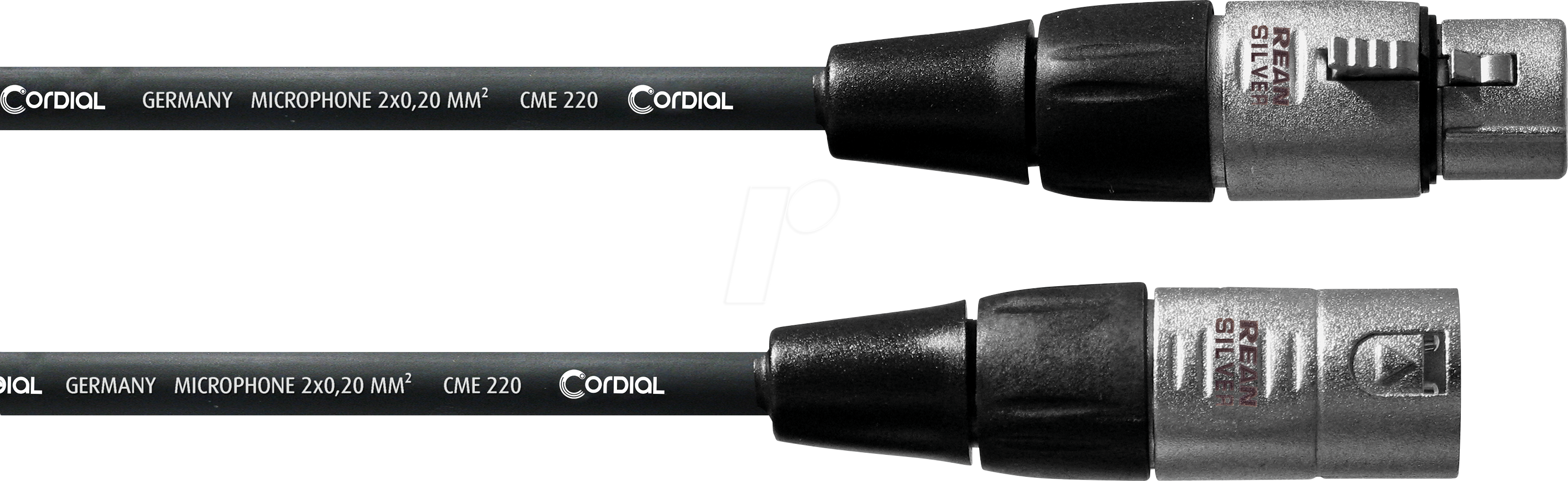 CFM 0,5 FM - CORDIAL 1x XLR female 3 pol,1x XLR male 3 pol, 0,50m