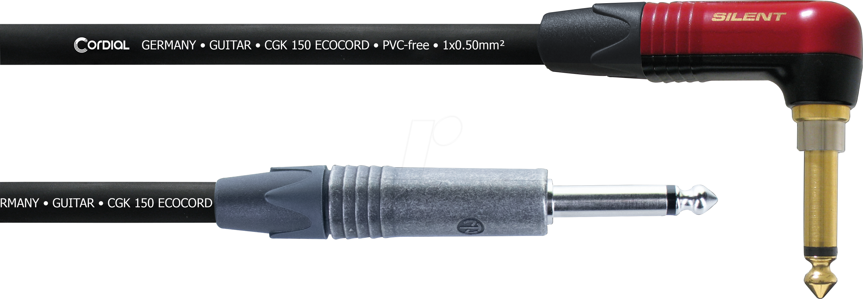 ECOC 6 PR-SILENT - CORDIAL 6,3 mm Mono Klinke, Mono Winkelklinke, 6,00m