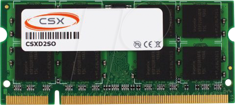 4250312502877 - 21CS0108-1006-1 - 1GB DDR2-800MHz SODIMM 4250312502877 - 21CS0108-1006-1 - 1GB DDR2-800MHz SODIMM