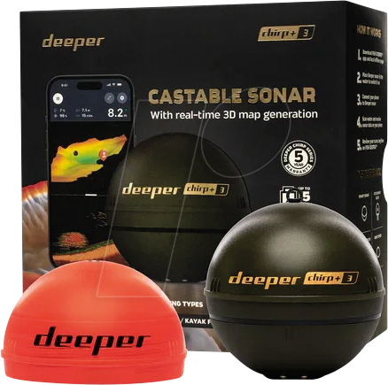 4779032950992 - CHIRP+ 3 - Deeper Smart Sonar Chirp+ 3 4779032950992 - CHIRP+ 3 - Deeper Smart Sonar Chirp+ 3