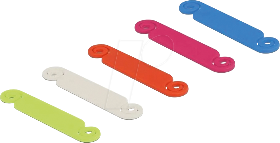 4043619184064 - DELOCK 18406 - Kabelmarkierer Set 10 Stück farbig