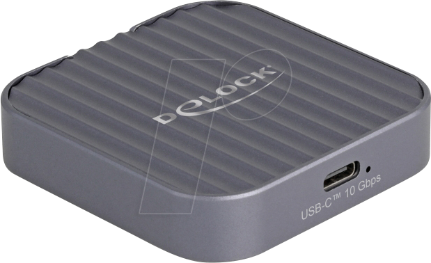 4043619420322 - DELOCK 42032 - Externes M2 SATA NVMe Gehäuse magnetisch