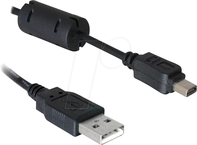 4043619824175 - Kamera Kabel USB20 Typ a - Olympus 12Pin 100m (82417) - Delock 4043619824175 - Kamera Kabel USB20 Typ a - Olympus 12Pin 100m (82417) - Delock