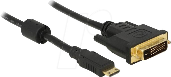 4043619835829 - Unbekannt - DeLOCK hdmi Kabel Delock Mini c - DVI(24+1) St St 100m (83582) 4043619835829 - Unbekannt - DeLOCK hdmi Kabel Delock Mini c - DVI(24+1) St St 100m (83582)
