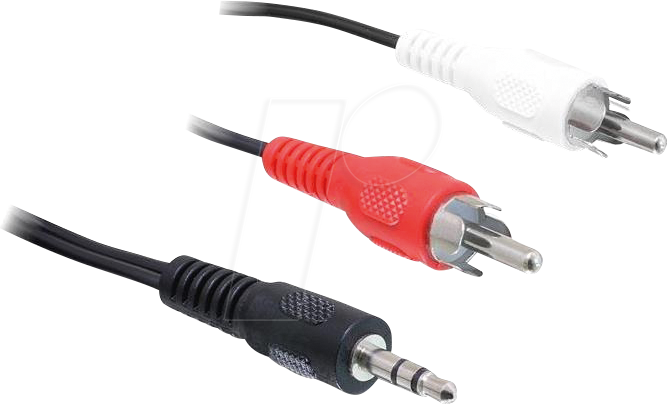 DELOCK 84212 - Audio Kabel 3,5 mm Klinkenstecker > 2 x Cinch Stecker 5 m