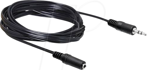 4043619842377 - DELOCK 84237 - Audio Verlängerungskabel Klinke 35 mm Stecker   Buchse 5 m