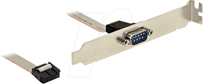 4043619893539 - DELOCK 89353 - Slotblech > 1 x Seriell Belegung gedreht