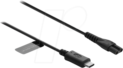 Delock USB Type-Câ„¢ Ladekabel 5 V für Elektrorasierer kompatibel mit MANSCAPED 2.0 / 3.0 Serie - Rasierer Ladegerät Ersatzkabel 1,2 m