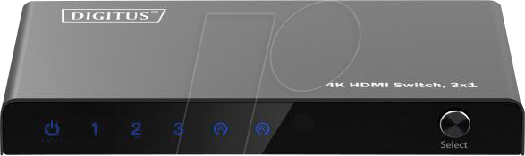 Image of DIGI 55331 - 3x1 HDMI Switch, 4K 60Hz