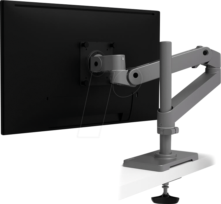 Image of ET 45-709-293 - Ergotron LX Pro Monitor Arm, hohe Säule, Direktverschraubung, gr