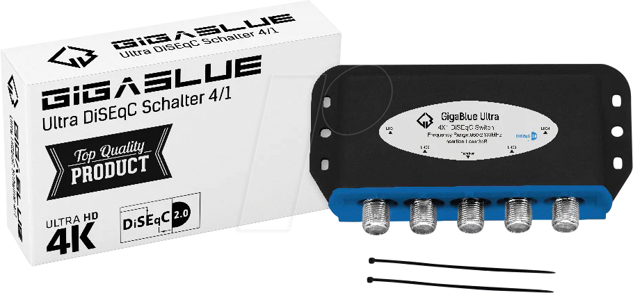 4260190963615 - SATDIESQC 002 - GigaBlue Ultra DiSEqC Schalter 4 1 mit Wetterschutzgehäuse