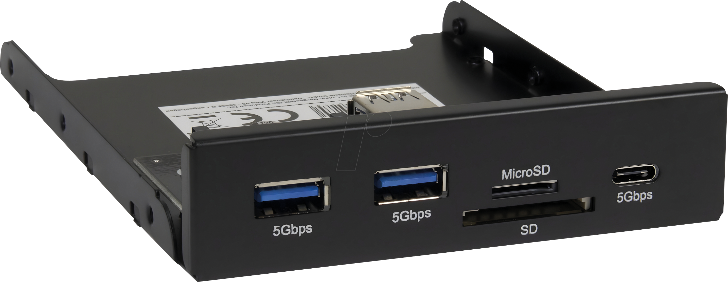 4260455645270 - IT88884141 - Card Reader intern 35 USB-A USB-C microSD SD