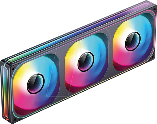 6970620554631 - JNB 54631 - Jonsbo Gehäuselüfter ARGB PWM Reverse 360mm