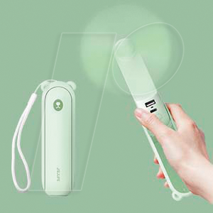6975061531012 - JSL F8X-GREEN - F8X Mini Ventilator 3-in-1 grün 6975061531012 - JSL F8X-GREEN - F8X Mini Ventilator 3-in-1 grün