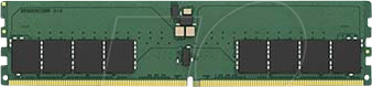 Kingston ValueRAM Clocked (CUDIMM) DDR5-6400 - 64GB - CUDIMM - CL52 - Single Channel (1 pcs) - Grün