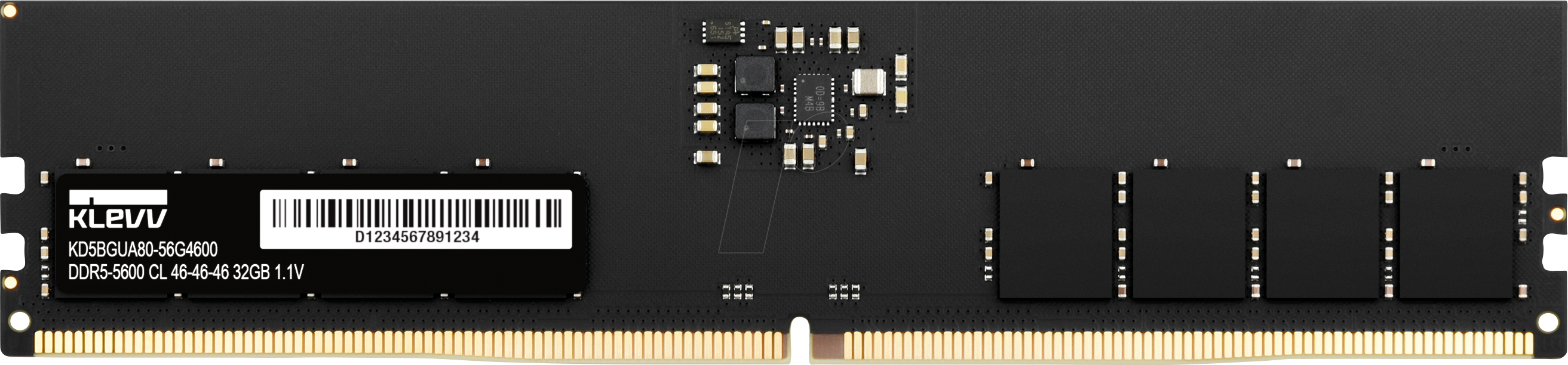 Arbeitsspeicher RAM Klevv 8GB DDR5 5600MHz CL46 Standard China