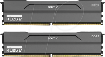 50KV6460-2030BG - 2x 32 GB DDR5 6000 CL30 KLEVV BOLT V, grau
