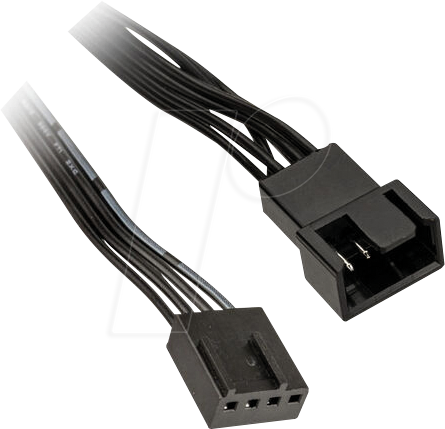 5999094001183 - 01183 - Kolink 4-Pin PWM Verlängerung 30 cm - schwarz