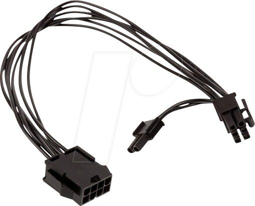5999094002364 - 02364 - Kolink Adapter 4+4-Pin CPU auf 6+2-Pin-PCIe schwarz