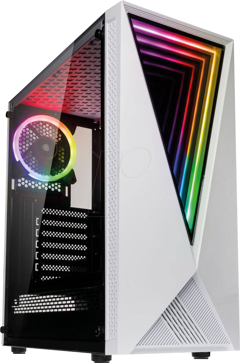 5999094004009 - VOID WHITE Midi-Tower Gaming-Gehäuse Gehäuse Weiß