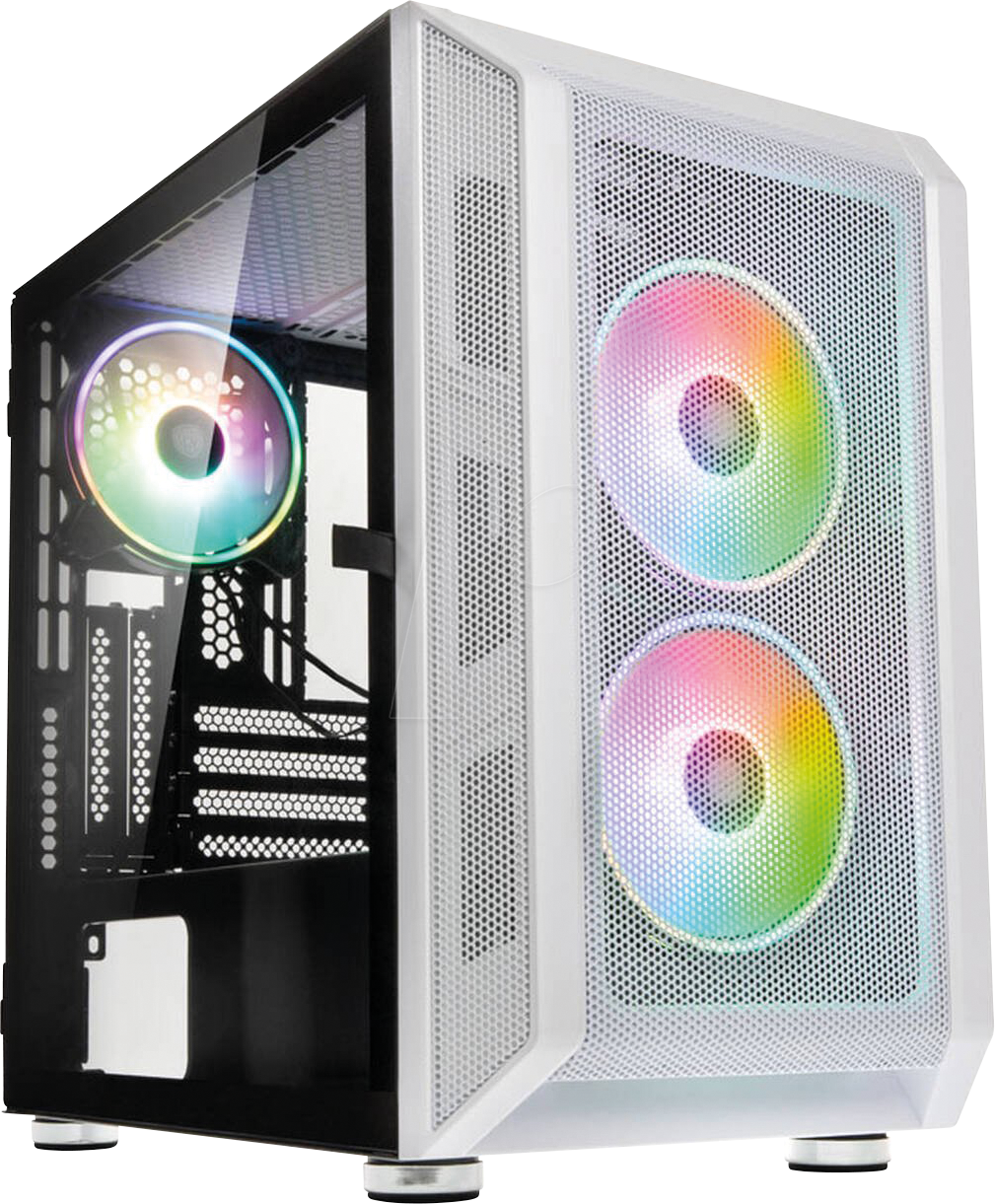 5999094004016 - CITADEL MESH RGB WHITE Midi-Tower Gaming-Gehäuse Gehäuse Weiß