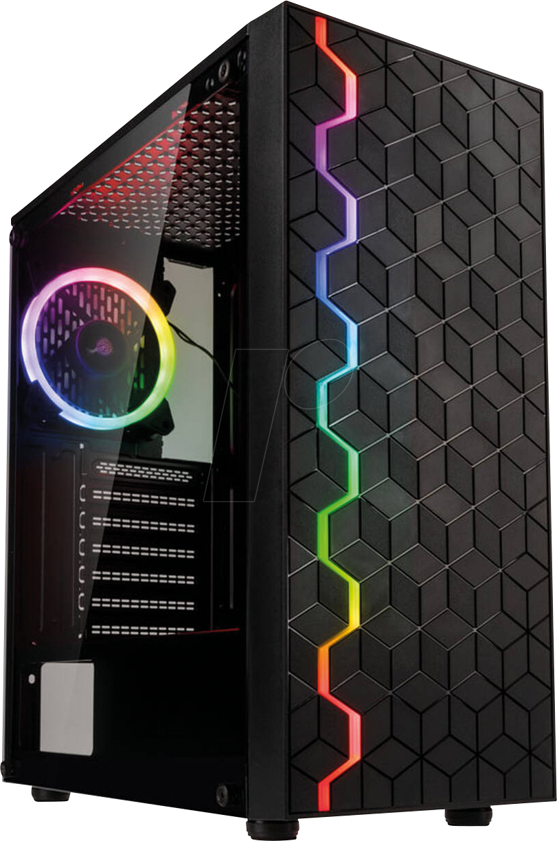 5999094004023 - INSPIRE K8 Midi-Tower Gaming-Gehäuse Gehäuse Schwarz