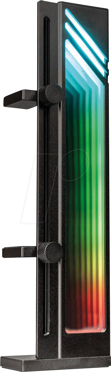 5999094005877 - 05877 - Kolink Core Pro Aluminium Unendlichkeitsspiegel GPU-Stütze - sch