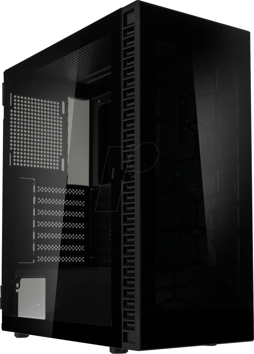 5999094006423 - 06423 - Kolink Observatory HF Glas Core Midi-Tower - schwarz