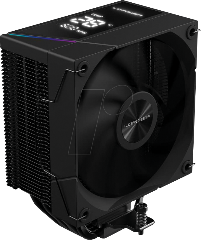 4262443281217 - LC-CC-120-DB6 - LC Power LC-CC-120-DB6 DIGI CPU-Kühler mit Display