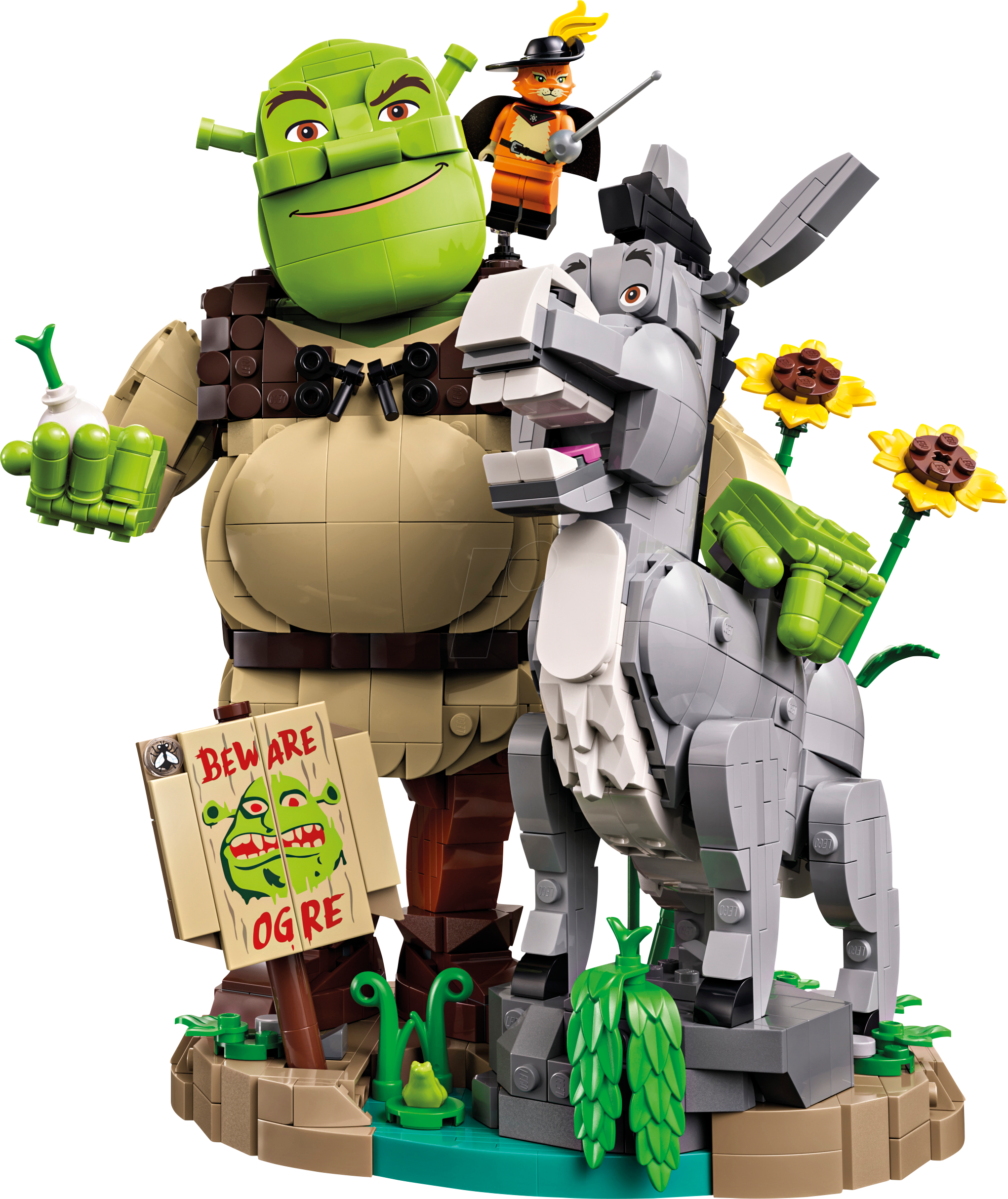 LEGO 72423 - LEGO® Shrek - Shrek, Esel und Der Gestiefelte Kater