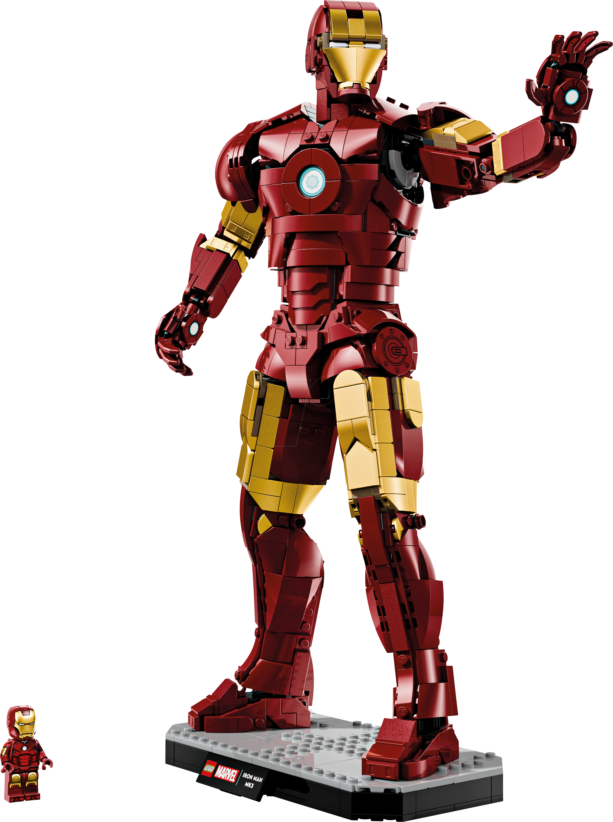 Image of 76344 Marvel Super Heroes Iron Man Mark 3 Sammleredition, Konstruktionsspielzeug