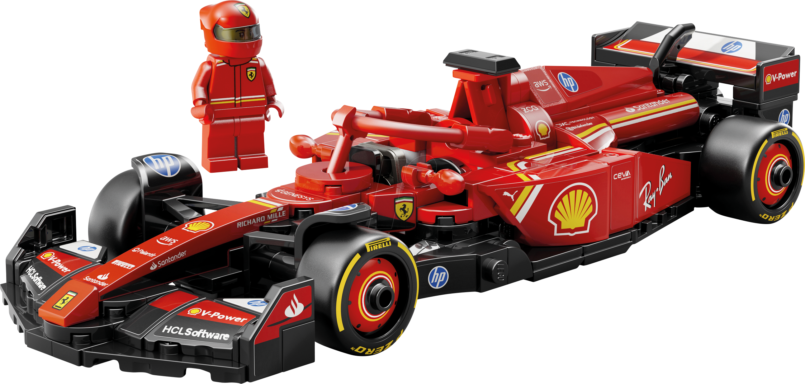 Image of LEGO 77242 - LEGO® Speed Champions -Ferrari SF-24 F1® Rennauto