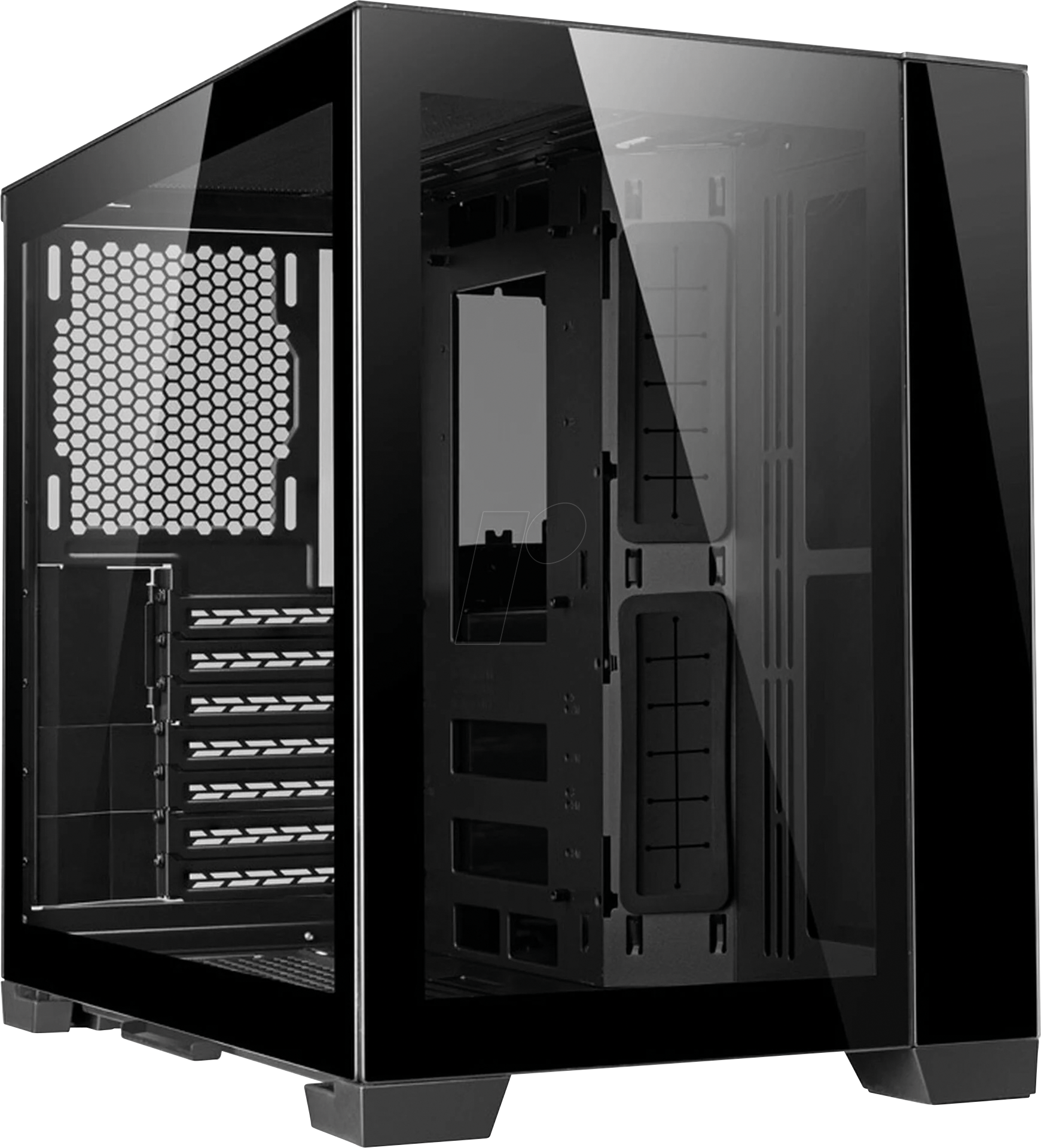 Lian Li O11 Dynamic Mini - Black - Gehäuse - Miditower - Schwarz