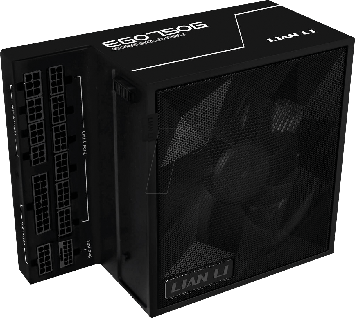 Lian Li Edge Gold 750W Black Netzteile - 750 Watt - 120 mm - ATX 3.1 - 80 Plus Gold zertifiziert