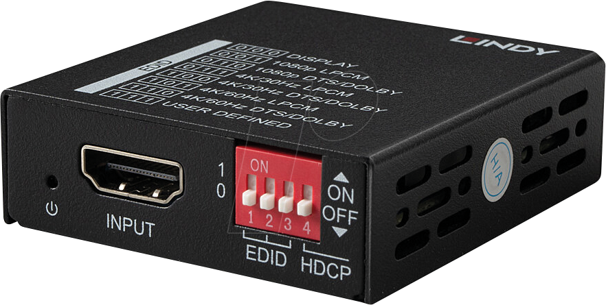 LINDY 32112 - HDMI EDID Manager,  4K 60Hz