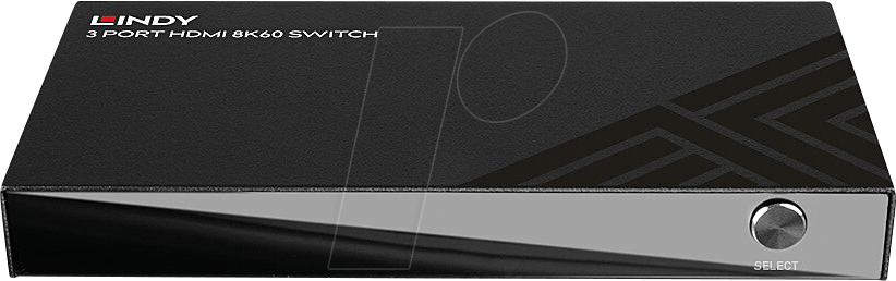 LINDY 38369 - HDMI Switch, 1x3 Port, 8K 60 Hz