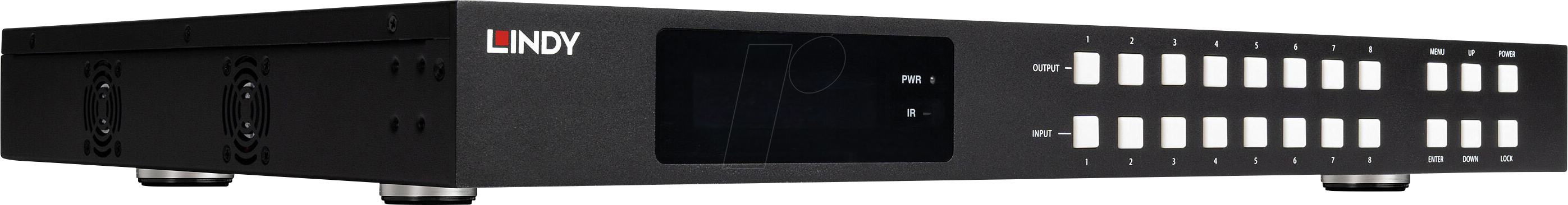 LINDY 38434 - 8x8 HDMI Seamless Multi-View Matrix,  4K 60Hz