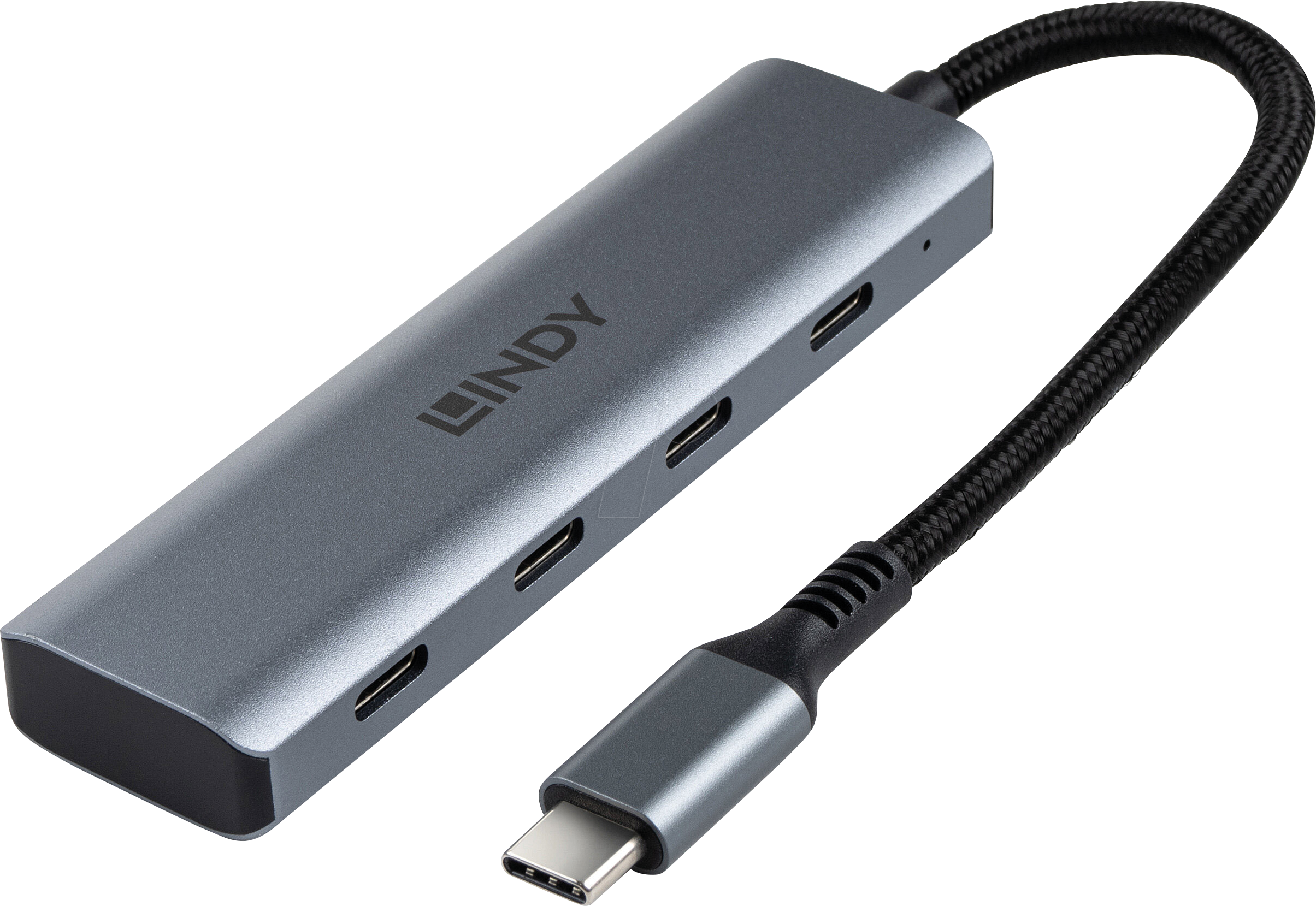 LINDY 43414 - USB 3.1 4-Port  Hub, 4x USB-C