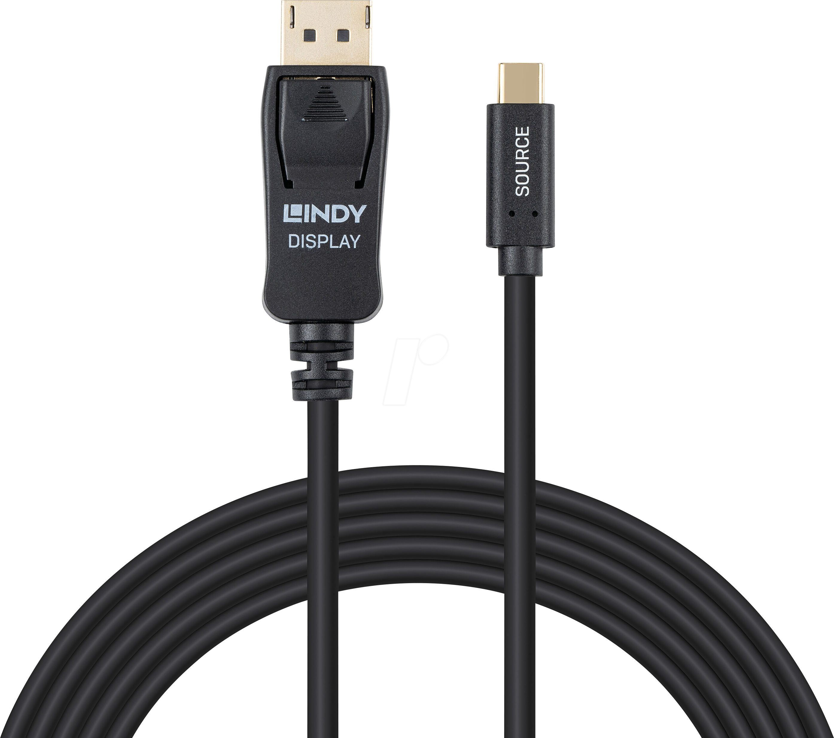 LINDY 43502 - USB C Stecker auf DisplayPort 1.2 Stecker, 4K60Hz, 3,0m