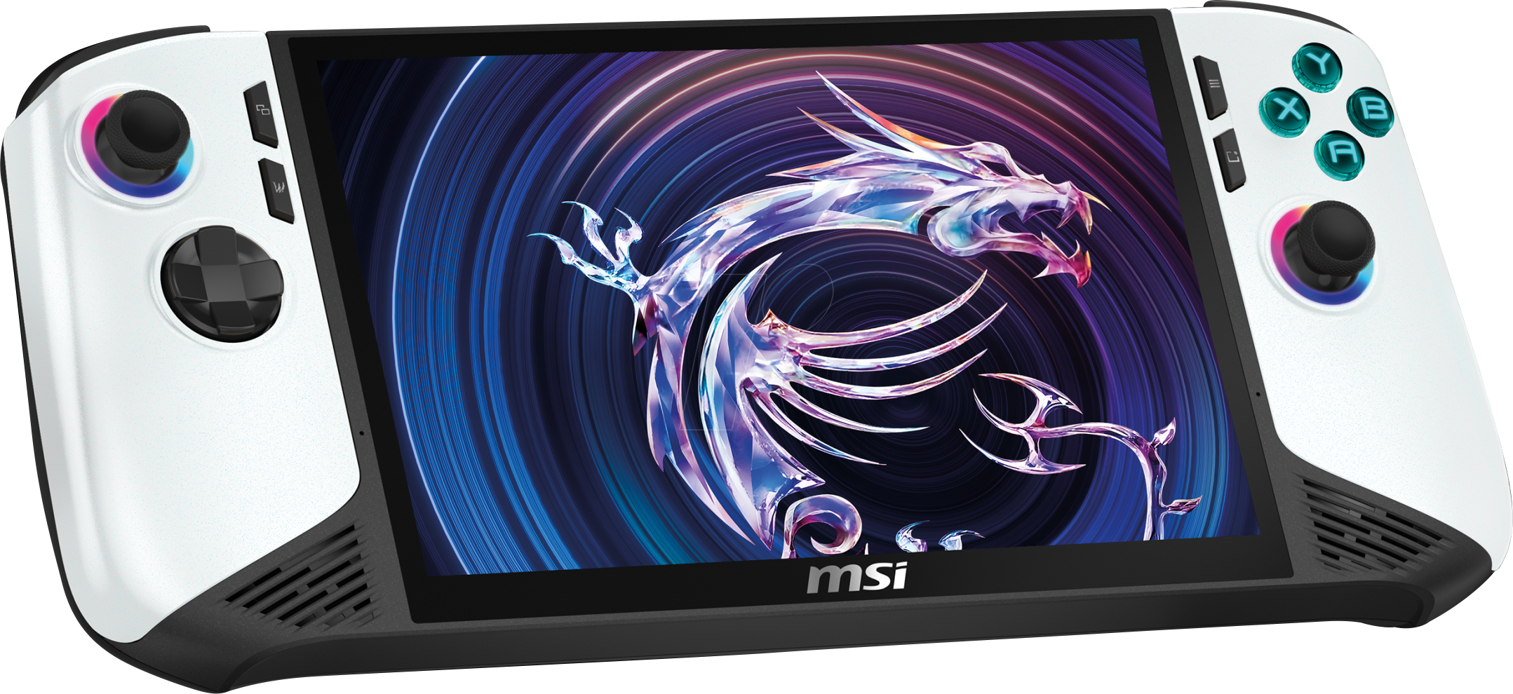 MSI 001T52-091 - MSI Claw 8 AI+ Handheld-Spielekonsole, Polar Tempest Edition